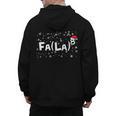 FA LA8 Christmas Santa Fa La Math Teacher Mathematic Men's Hoodie Back Print, trending gift