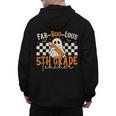 Fab Boo Lous 5th Grade Teacher Retro Ghost Spooky Halloween Men's Hoodie Back Print, trending gift
