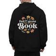 Fall For A Great Book Reading Librarian Autumn Teacher Men's Hoodie Back Print, trending gift