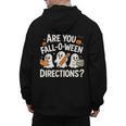 Are You Fall O Ween Directions Halloween Teacher Ghosts Men's Hoodie Back Print, trending gift