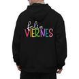 Feliz Viernes Happy Friday Spanish Teacher Friday Spanish Sp Men's Hoodie Back Print, trending gift