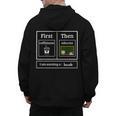 First Caffeinate Then Educate I Am Earning A Break Teacher Men's Hoodie Back Print, trending gift First Caffeinate Then Educate I Am Earning A Break Teacher Men's Hoodie Back Print, trending gift