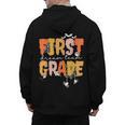 First Grade Dream Retro Team Fall Halloween Spooky Teachers Men's Hoodie Back Print, First Grade Teacher Gifts, trending gift First Grade Dream Retro Team Fall Halloween Spooky Teachers Men's Hoodie Back Print, First Grade Teacher Gifts, trending gift