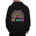 First Grade Rainbow Girls Boys Teacher Team 1st Grade Squad Men's Hoodie Back Print, First Grade Teacher Gifts, trending gift First Grade Rainbow Girls Boys Teacher Team 1st Grade Squad Men's Hoodie Back Print, First Grade Teacher Gifts, trending gift
