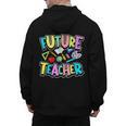Future Teacher Kid's Career Men's Hoodie Back Print, Future Teacher Gifts, trending gift