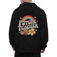Future Teacher Kids Youth Girls Rainbow Pre-k Kindergarten Men's Hoodie Back Print, Future Teacher Gifts, trending gift Future Teacher Kids Youth Girls Rainbow Pre-k Kindergarten Men's Hoodie Back Print, Future Teacher Gifts, trending gift