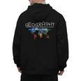Geography Teacher Earth Day Is Where It's At For Men Women Kids Men's Hoodie Back Print, trending gift
