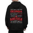 Georgia Teachers Classroom Tshirt Men's Hoodie Back Print, trending gift