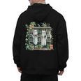 Ghost Plant Library Halloween Reading Books Teacher Vintage Men's Hoodie Back Print, trending gift Ghost Plant Library Halloween Reading Books Teacher Vintage Men's Hoodie Back Print, trending gift