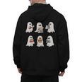 Ghost Reading Books Teacher Halloween Librarian Cute Boook Men's Hoodie Back Print, trending gift Ghost Reading Books Teacher Halloween Librarian Cute Boook Men's Hoodie Back Print, trending gift