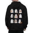 Ghost Speech Therapy Teacher Spooky Season Halloween Men's Hoodie Back Print, trending gift