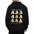 Ghosts Halloween Montessori Teacher Educator Costume Men's Hoodie Back Print, trending gift