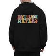 Gnoovy Vintage Inclusion Matters Special Education Teacher Men's Hoodie Back Print, trending gift Gnoovy Vintage Inclusion Matters Special Education Teacher Men's Hoodie Back Print, trending gift