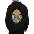 The Good Egg Teacher Halloween Costume Food Group Cute Men's Hoodie Back Print, trending gift The Good Egg Teacher Halloween Costume Food Group Cute Men's Hoodie Back Print, trending gift