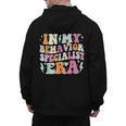 Groovy In My Behavior Specialist Era Behavior Teachers Men's Hoodie Back Print, trending gift Groovy In My Behavior Specialist Era Behavior Teachers Men's Hoodie Back Print, trending gift