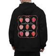 Groovy Kindergarten Is My Jam Strawberry Kinder Team Teacher Men's Hoodie Back Print, Groovy Teacher Gifts, trending gift