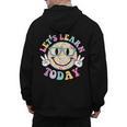Groovy Retro Lets Learn Today Teacher Student Back To School Men's Hoodie Back Print, Groovy Teacher Gifts, trending gift Groovy Retro Lets Learn Today Teacher Student Back To School Men's Hoodie Back Print, Groovy Teacher Gifts, trending gift