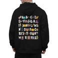 Halloween Alphabet ABCs Learning Kindergarten Teacher Men Women Kids Men's Hoodie Back Print, trending gift Halloween Alphabet ABCs Learning Kindergarten Teacher Men Women Kids Men's Hoodie Back Print, trending gift