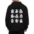 Halloween Ghost Speech Therapy SLP Fall Teacher Tee Men's Hoodie Back Print, trending gift Halloween Ghost Speech Therapy SLP Fall Teacher Tee Men's Hoodie Back Print, trending gift