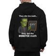 Halloween Monster Math Pun Teacher Humor Men's Hoodie Back Print, trending gift Halloween Monster Math Pun Teacher Humor Men's Hoodie Back Print, trending gift