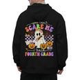 Halloween Teacher You Can't Scare Me I Teach Fourth Grade Men's Hoodie Back Print, trending gift