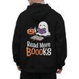 Halloween Teacher Women Cute Reading Ghost Read More Books Men's Hoodie Back Print, trending gift Halloween Teacher Women Cute Reading Ghost Read More Books Men's Hoodie Back Print, trending gift