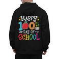 Happy 100th Day Of School Teachers 100 Days Of School Kids Men's Hoodie Back Print, trending gift Happy 100th Day Of School Teachers 100 Days Of School Kids Men's Hoodie Back Print, trending gift
