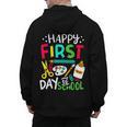 Happy First Day Of School Teacher Back To School Student Men's Hoodie Back Print, trending gift