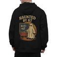 Haunted By 67 Ghost Math Joke Student Halloween Nerd Teacher Men's Hoodie Back Print, trending gift Haunted By 67 Ghost Math Joke Student Halloween Nerd Teacher Men's Hoodie Back Print, trending gift