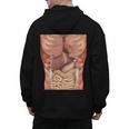 Human Muscles Organs Scary Anatomy Teacher Halloween Costume Men's Hoodie Back Print, trending gift Human Muscles Organs Scary Anatomy Teacher Halloween Costume Men's Hoodie Back Print, trending gift