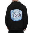 Ice Halloween Pun Costume Easy Lazy Team Group Teacher Men's Hoodie Back Print, trending gift