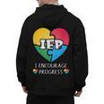 IEP I Encourage Progress Special Education School Teacher Men's Hoodie Back Print, trending gift IEP I Encourage Progress Special Education School Teacher Men's Hoodie Back Print, trending gift