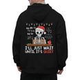 I'Ll Just Wait Until It's Quiet Skeleton Teacher Christmas Men's Hoodie Back Print, trending gift