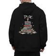 I'm Ok Read Book Reading Nerd Librarian Teacher School Men's Hoodie Back Print, trending gift I'm Ok Read Book Reading Nerd Librarian Teacher School Men's Hoodie Back Print, trending gift