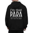 I'm That Para They Told You Abou Paraprofessional Teacher Men's Hoodie Back Print, trending gift I'm That Para They Told You Abou Paraprofessional Teacher Men's Hoodie Back Print, trending gift