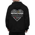 Instructional Coach Heart Teachers Appreciation Men's Hoodie Back Print, trending gift Instructional Coach Heart Teachers Appreciation Men's Hoodie Back Print, trending gift