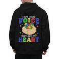 I Am Their Voice They Are My Heart Autism Awareness Teacher Men's Hoodie Back Print, trending gift I Am Their Voice They Are My Heart Autism Awareness Teacher Men's Hoodie Back Print, trending gift