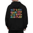 Its A Good Day To Run And Play PE Teacher Physical Education Men's Hoodie Back Print, Pe Teacher Gifts, trending gift Its A Good Day To Run And Play PE Teacher Physical Education Men's Hoodie Back Print, Pe Teacher Gifts, trending gift