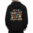Its A Good Day To Teach Tiny Musicians Music Teacher Flower Men's Hoodie Back Print, trending gift Its A Good Day To Teach Tiny Musicians Music Teacher Flower Men's Hoodie Back Print, trending gift