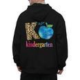 K Is For Kindergarten Teacher Tie Dye Back To School Kinder For Men Women Girls Kids Men's Hoodie Back Print, trending gift