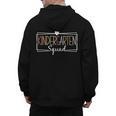 Kindergarten Squad Teachers Kids Kindergarten Back To School Men's Hoodie Back Print, trending gift