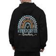 Kindergarten Teacher Leopard Boho Rainbow Back To School Men's Hoodie Back Print, trending gift Kindergarten Teacher Leopard Boho Rainbow Back To School Men's Hoodie Back Print, trending gift