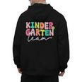 Kindergarten Team Teacher Back To School Kindergarten Squad Men's Hoodie Back Print, trending gift Kindergarten Team Teacher Back To School Kindergarten Squad Men's Hoodie Back Print, trending gift