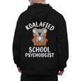 Koalafied School Psychologist Koala Lover Psychology Teacher Men's Hoodie Back Print, trending gift Koalafied School Psychologist Koala Lover Psychology Teacher Men's Hoodie Back Print, trending gift