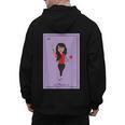 La Maestra Mexican Bingo Card Teacher Lottery Card Men's Hoodie Back Print, trending gift