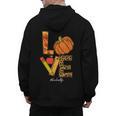 Leopard Pumpkin Love Teacher Life Thanksgiving Fall Women Men's Hoodie Back Print, trending gift Leopard Pumpkin Love Teacher Life Thanksgiving Fall Women Men's Hoodie Back Print, trending gift