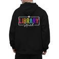 Library Squad Team Librarian Teacher Book Lover Men's Hoodie Back Print, trending gift Library Squad Team Librarian Teacher Book Lover Men's Hoodie Back Print, trending gift