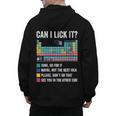 Can I Lick It Periodic Table Of Elements Science Teacher Men's Hoodie Back Print, Science Teacher Gifts, trending gift Can I Lick It Periodic Table Of Elements Science Teacher Men's Hoodie Back Print, Science Teacher Gifts, trending gift