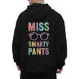 Little MISS SMARTY PANTS School Grad Teacher Last Day Men's Hoodie Back Print, trending gift Little MISS SMARTY PANTS School Grad Teacher Last Day Men's Hoodie Back Print, trending gift