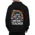 I Love Bee-Ing An Infant Teacher Toddler Teaching Men's Hoodie Back Print, trending gift I Love Bee-Ing An Infant Teacher Toddler Teaching Men's Hoodie Back Print, trending gift
